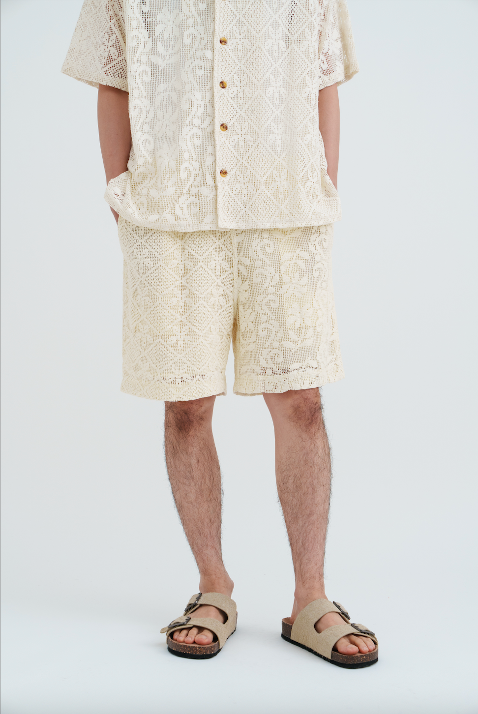 Geometric Arabesque Shorts