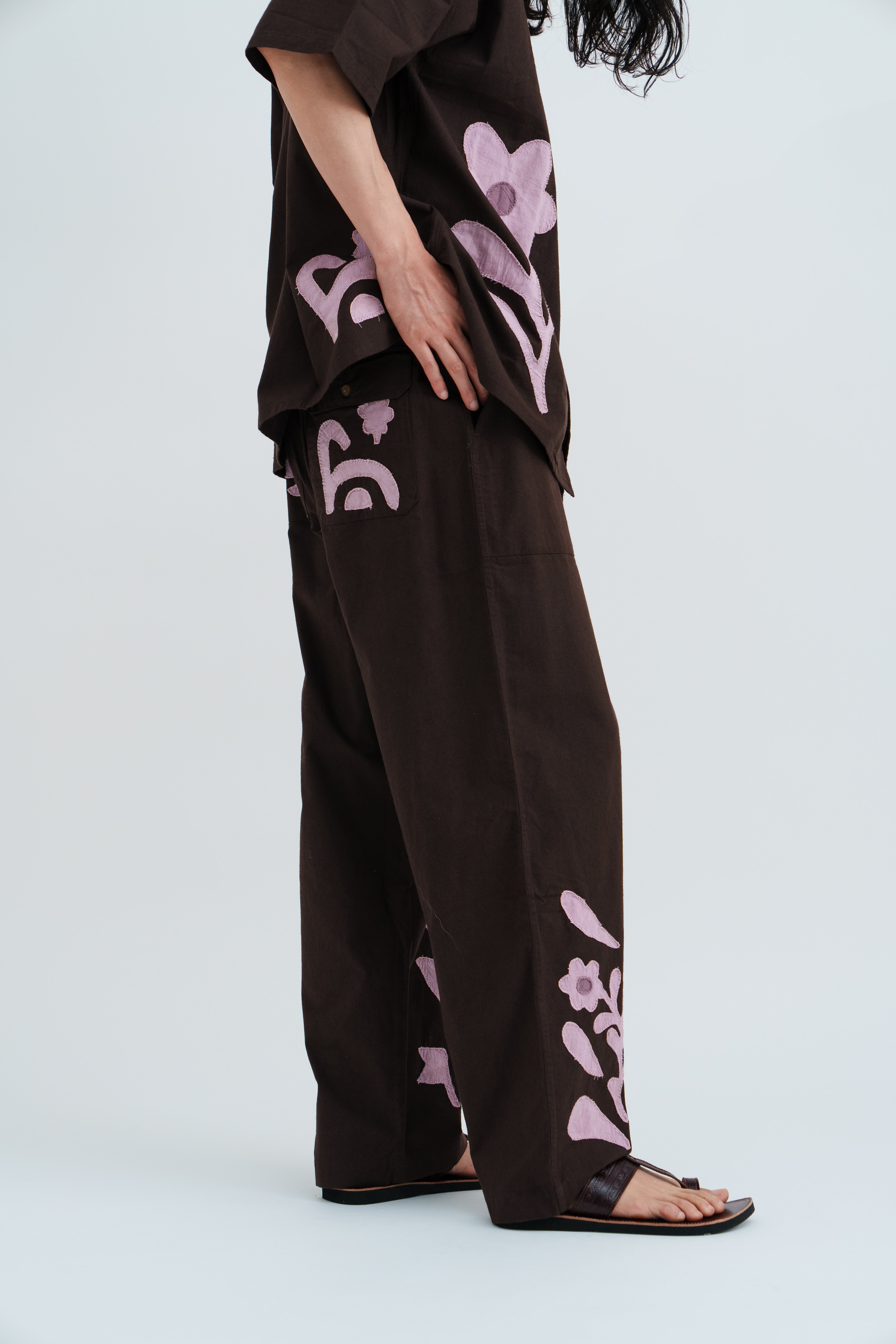 Blush Flora Flight Pants