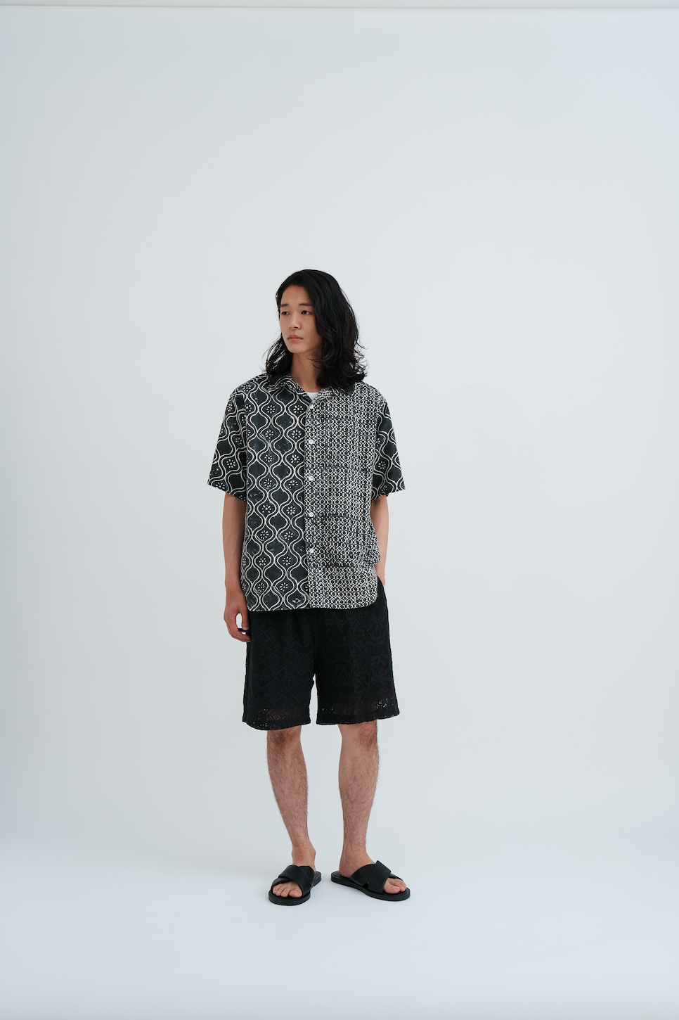 Geometric Arabesque Shorts