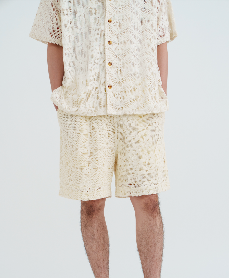 Geometric Arabesque Shorts