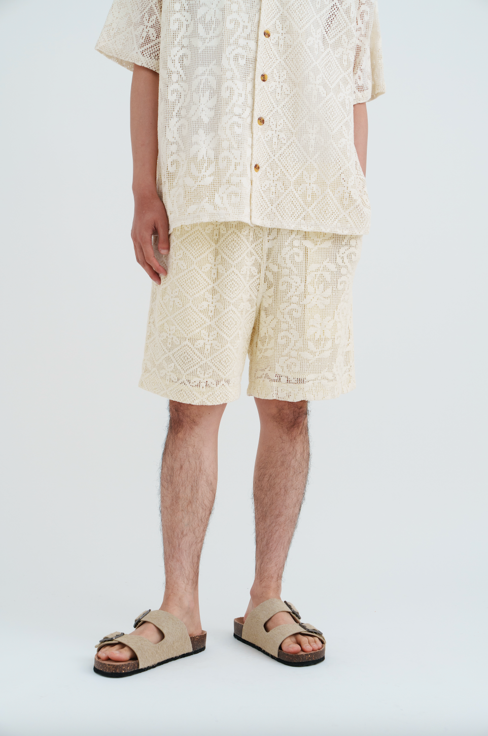 Geometric Arabesque Shorts